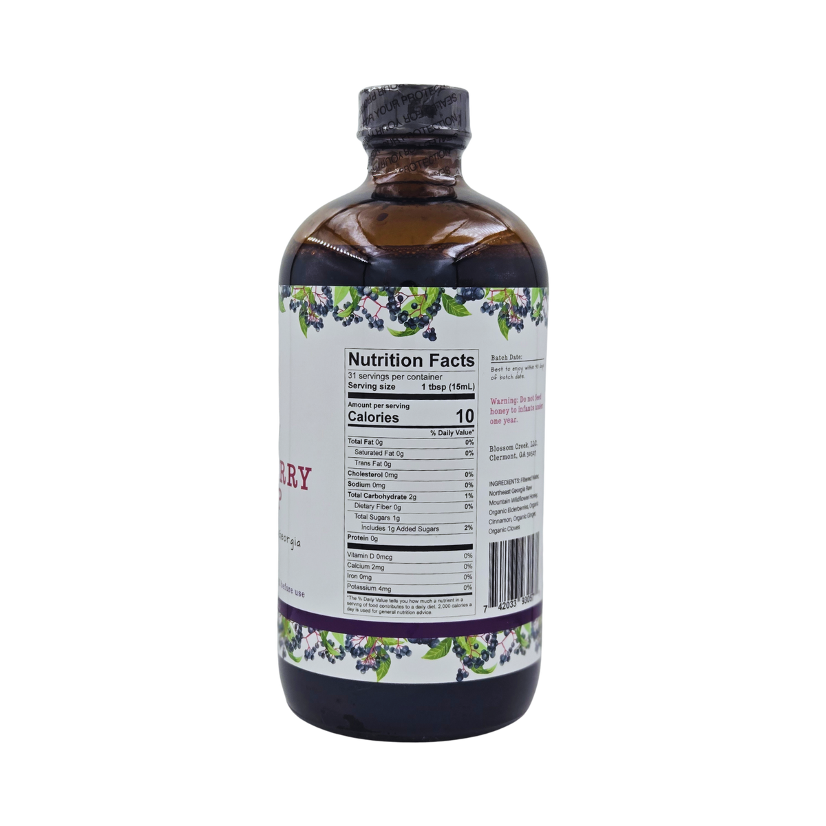 16 oz Elderberry Syrup